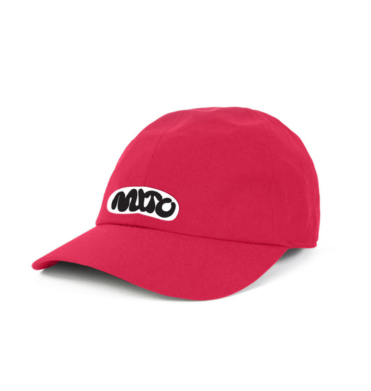 Red and White MITO Cap