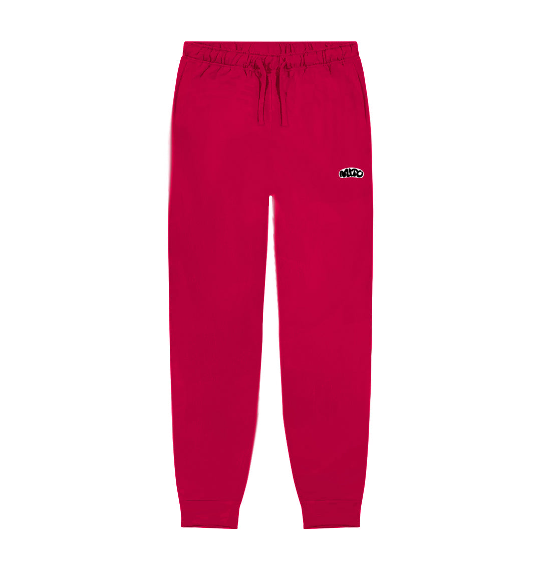 Red Printed MITO Sweatpants